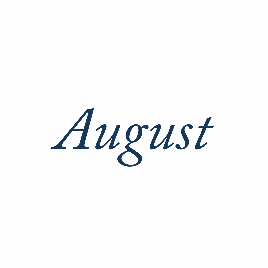 Gemüse und Obst im August