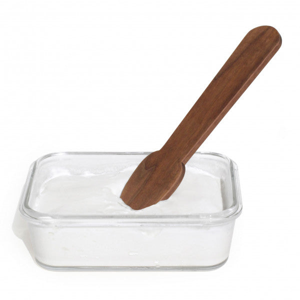 Eisschaber Nussholz Eisloeffel Holz